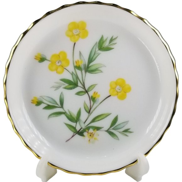 Meadow Minton Bone China Trinket, Coaster, Mint, Candy, Pin Dish Plate England - Picture 1 of 11